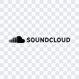 SoundCloud black logo SVG