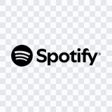 Spotify black logo PNG