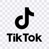 logo TikTok hitam SVG