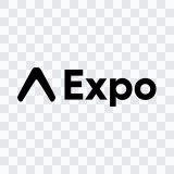 Expo black logo SVG