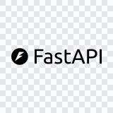 FastAPI black logo SVG