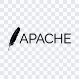 Apache black logo SVG