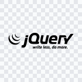 jQuery black logo SVG