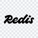 Redis black wordmark PNG