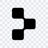 Replit black icon PNG