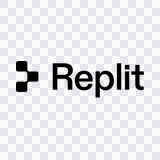 Replit black logo PNG