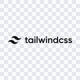 Tailwind CSS black logo SVG