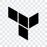 ikon Terraform hitam PNG