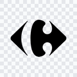 Carrefour black icon PNG