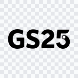 logo GS25 hitam SVG
