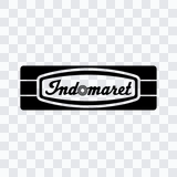 Indomaret black logo PNG