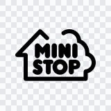 logo MINISTOP hitam SVG