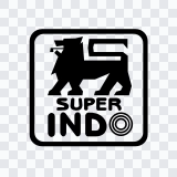 Super Indo black logo SVG