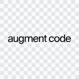 Augment Code black wordmark SVG