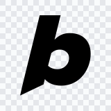 Bolt.new black icon SVG