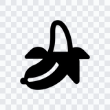 Nano Banana black logo PNG