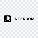 Intercom black logo SVG