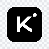 Kimi black icon SVG