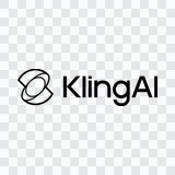 Kling AI black logo PNG