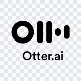 Otter AI black logo PNG