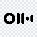 Otter AI black logo PNG
