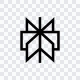 Perplexity black icon PNG