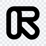 Runway black icon SVG