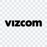 Vizcom black logo SVG