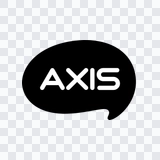logo AXIS hitam PNG