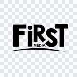 First Media black logo PNG