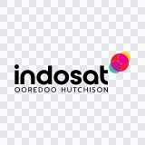 logo Indosat Ooredoo Hutchison hitam SVG