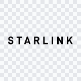wordmark Starlink hitam SVG