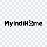 logo Indihome hitam PNG
