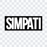 logo SIMPATI hitam SVG