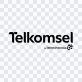 logo Telkomsel hitam PNG