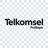 logo Telkomsel hitam PNG
