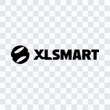 XLSMART black logo PNG