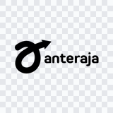 logo Anteraja hitam PNG