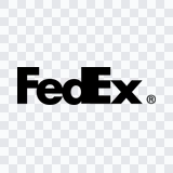 FedEx black logo PNG