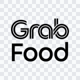 GrabFood black logo PNG