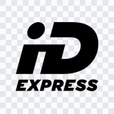 ID Express black logo PNG