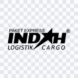 logo Indah Cargo hitam PNG