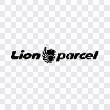 Lion Parcel black logo PNG