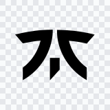 ikon Fnatic hitam SVG