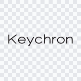 wordmark Keychron hitam SVG