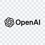 logo OpenAI hitam SVG