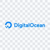 logo Digital Ocean berwarna SVG