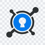 KeyCDN colored icon SVG