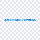 American Express colored wordmark SVG