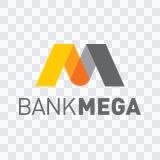 Bank Mega colored logo PNG